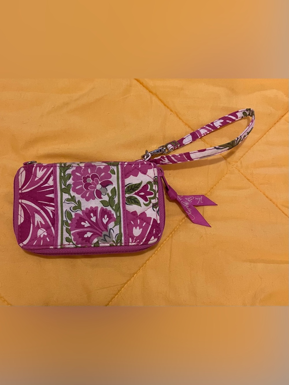 Vera Bradley "Julep Tulip" Carry It All Wristlet Phone Wallet - Retired Print